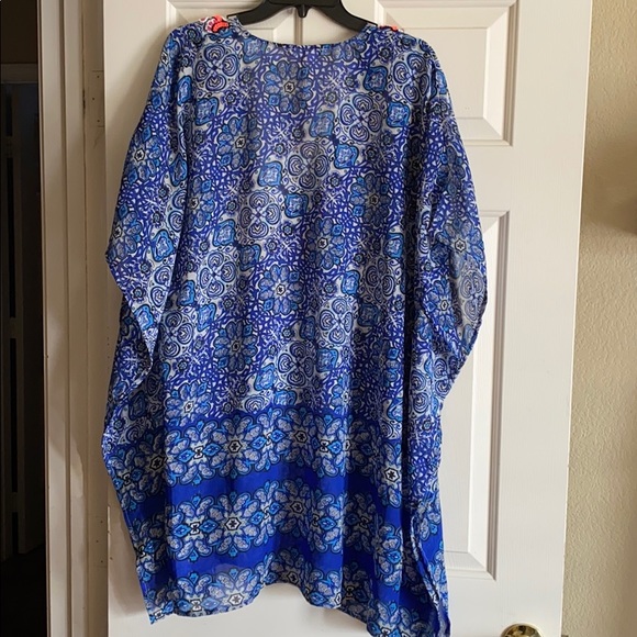 Rise & Bloom Beaded Tassel Swimsuit Coverup - Picture 6 of 7